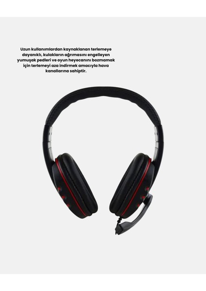 Bfs Rahat ve Dayanıklı Mikrofonlu Oyun Kulaklığı – Stereo Ses, Ayarlanabilir Kafa Bandı indirimleri