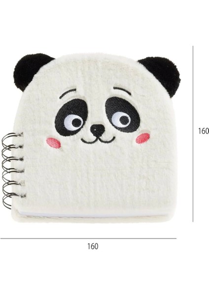 BACK2FUN Yumuşak Dokulu Peluş Defter