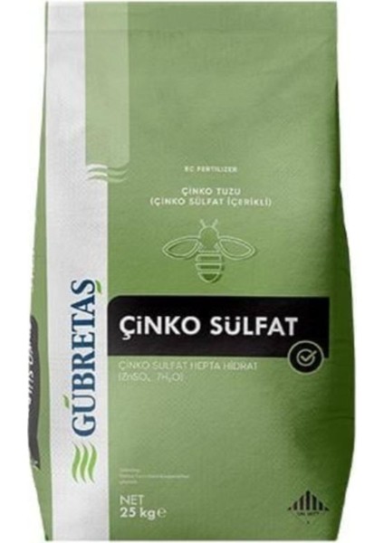 Çinko Sülfat %22ZN 25KG