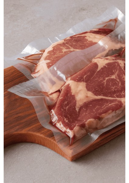 Endüstriyel Vakum Poşet Torba Et Tavuk Peynir Gıdayla Temasa Uygun 155 Mikron Düz 35X22,5 cm 50 Adet modelleri