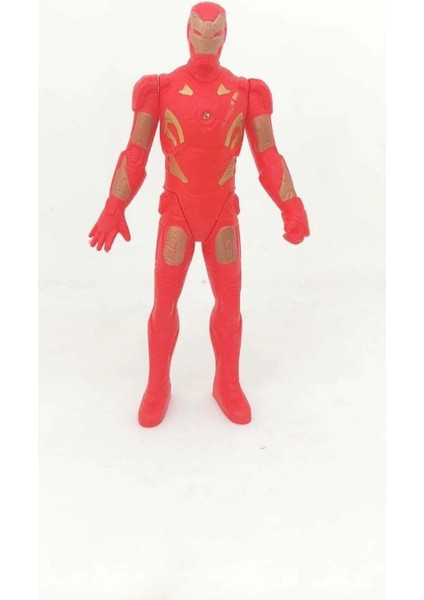 1 Adet Demir Adam Işıklı 20 cm Figür Oyuncak