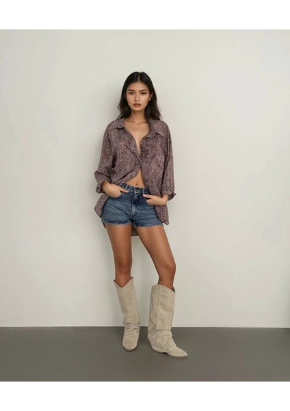 Mtxdpn Desenli Gömlek S7331 Çok (Beden: Standart)