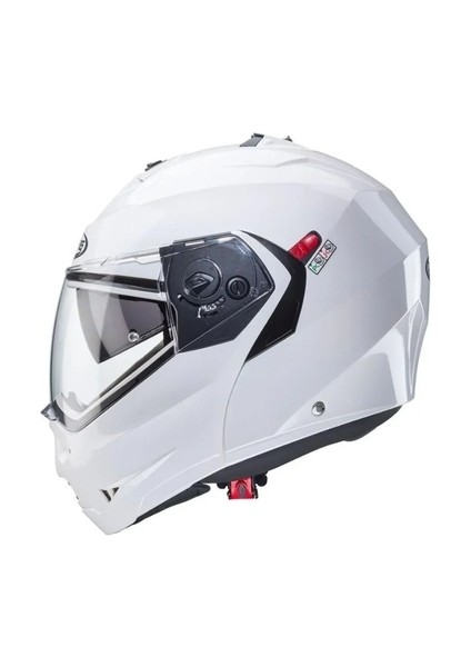 Duke x Çene Açılır Kask Beyaz