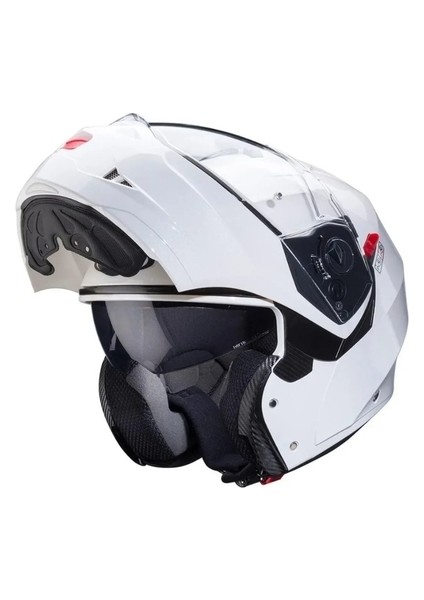 Duke x Çene Açılır Kask Beyaz fiyatları