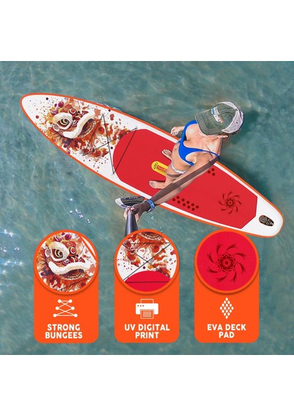 Lionfire Touring Şişme Sup Board/stand Up Paddle Board 335X83X15 cm