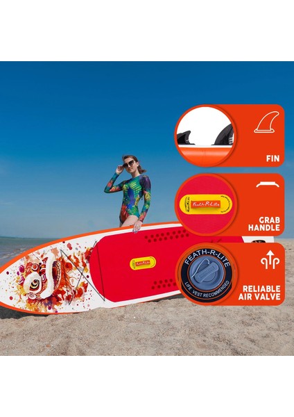 Lionfire Touring Şişme Sup Board/stand Up Paddle Board 335X83X15 cm