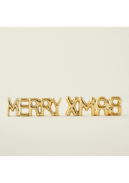 Xmas Dekoratif Obje Gold (18X2X6 Cm) modelleri
