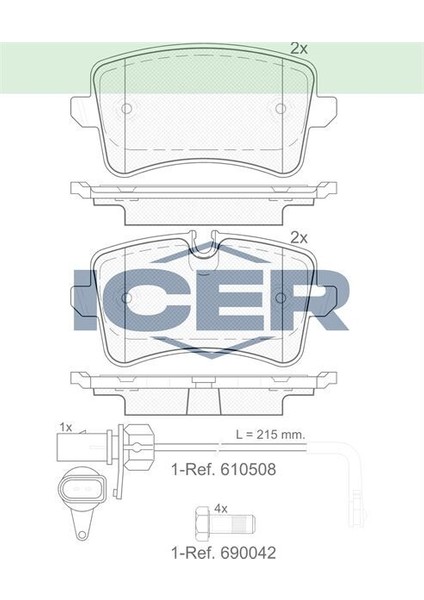 Balata Arka Fıslı Audı A6 (4g2,c7) 2.0 Tfsı 2010-/ 3.0 Tdı 2010-/ 2.0 Tdı 2010-/ A7 (4ga) 2.8 Fsı 2010-/ 3.0 Tdı 2010-/ A8 (4h_) 3.0 Tfsı 2009-/ 3.0 Tdı 2009-/ Porsche Macan (95B) 2.0 2014- 4G0698451H