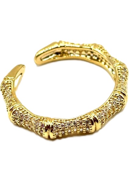 Ayarlanabilir Dıamond Taşlı Yüzük