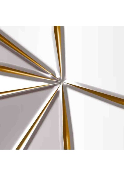 3 Boyutlu Soyut Geometrik Üçgen Desenli Tekstil Duvar Kağıdı fiyatları