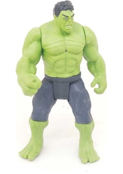 Hulk Işıklı Figür – 20 cm Marvel Süper Kahraman Oyuncak (1 Adet)