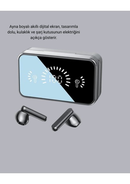 Bfs 3500 Mah Şarj Kutulu Bluetooth 5.1 Kablosuz Kulaklık – Dokunmatik, Suya Dayanıklı fiyatları