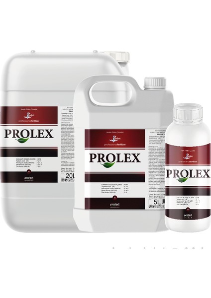 Prolex 5 Lt – Hızlı Yeşil Aksam, Boy ve Yaprak Gelişimi Sağlayan Azotlu Sıvı Gübre