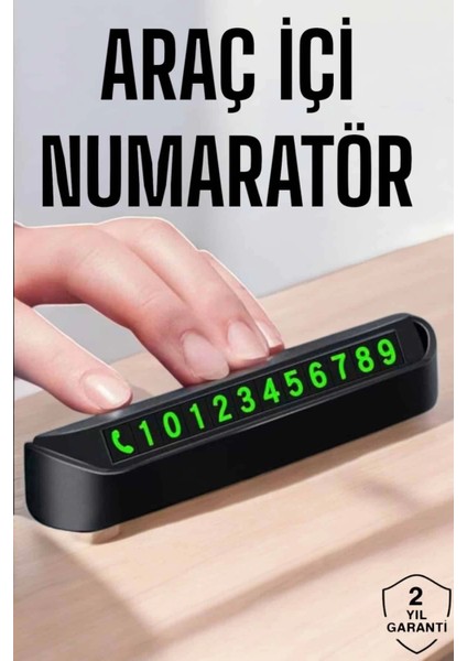 Bfs Numaralık Araç Içi Araba Araç Park Numaratör Telefon Numarası Yazma