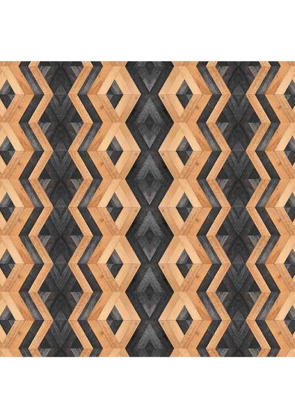 3 Boyutlu Ahşap Zigzag Desenli Silinebilir Tekstil Duvar Kağıdı modelleri