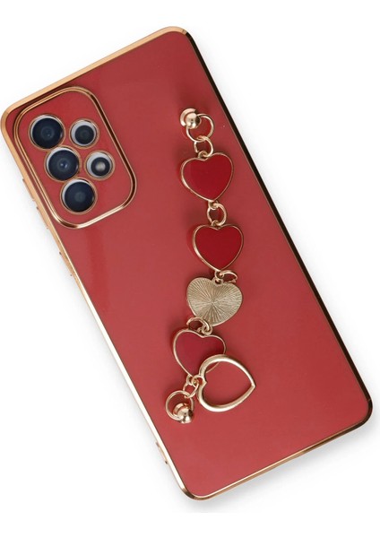 Drnds Newface Samsung Galaxy A73 5g Kılıf Esila Silikon - Kırmızı modelleri