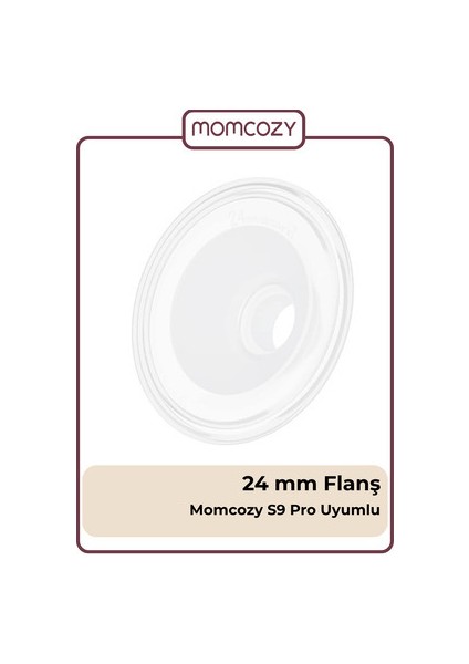 24 mm Flanş S9PRO Ergonomik Tasarım ile Konforlu Emzirme Aksesuarı
