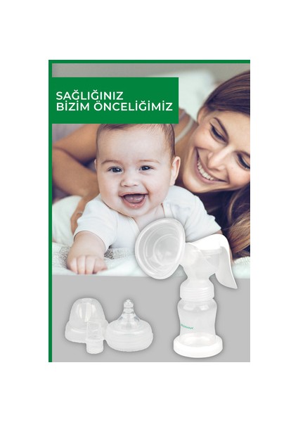 48810 Manuel Göğüs Pompası Masaj Fonksiyonu ile Süt Verimini Artırır indirimleri