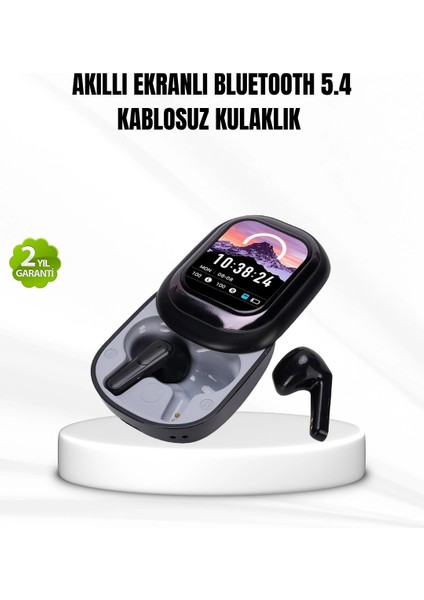 Bfs Bluetooth 5.4 Kulaklık – Gürültü Engelleme ve Akıllı Ekranlı Şarj Kutusu