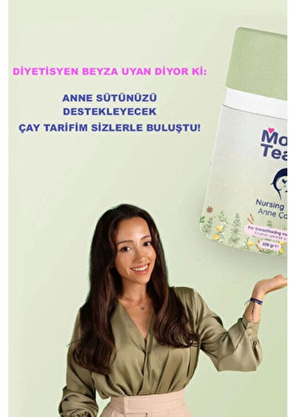 Moms Tea Anne Çayı Emziren Anneler İçin Süt Arttırıcı 200 Gr Şeker İlavesiz fiyatları