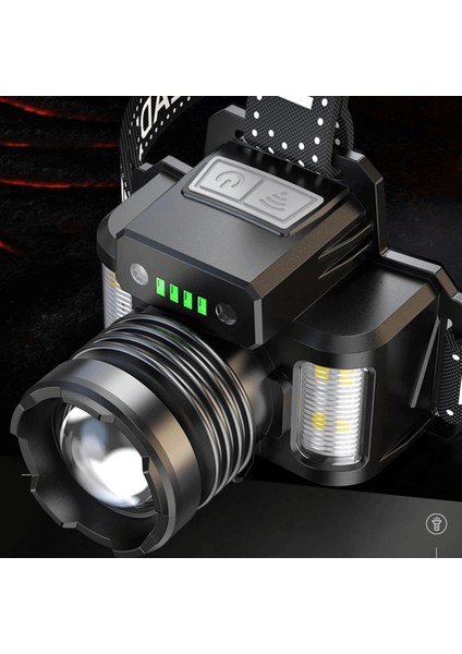 Sensörlü Cree Tg LED Şarjlı Kafa Lambası WT-625 - Lisinya modelleri