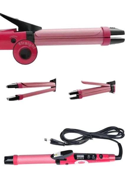 Bfs Saç Düzleştirici Şekillendirici Saç Maşası Ikili Şekillendirici Isı Ayarlı indirimleri