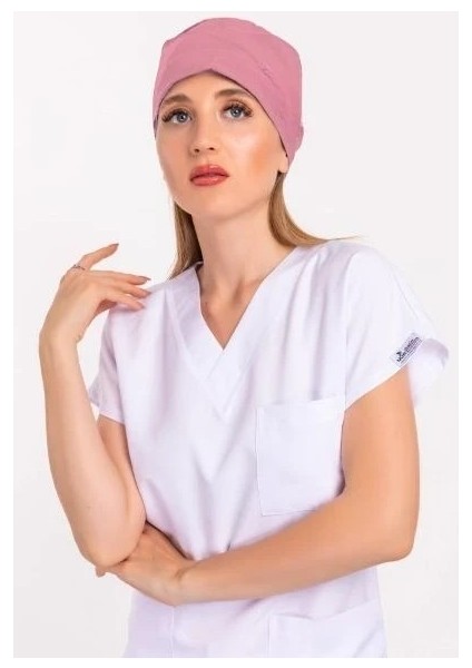 Unisex Düz Koyu Pudra Renk Cerrahi Boneler Doktor Ameliyat Saç Bonesi fiyatları