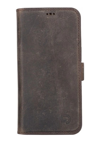 Apple iPhone 13 Pro Uyumlu Deri Cüzdanlı Kılıf Acı Kahve fiyatları