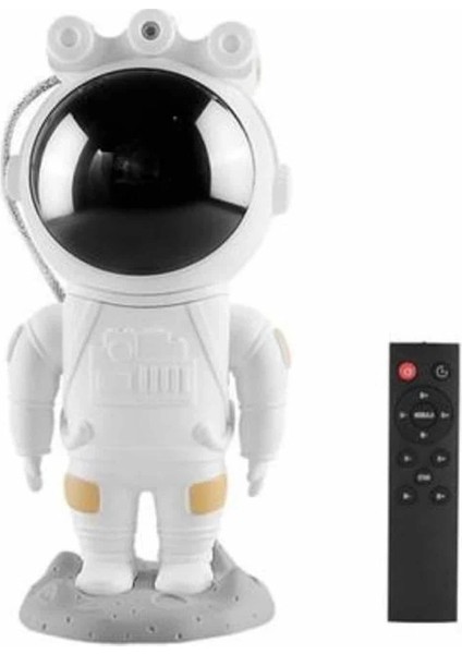 Bfs Projeksiyon Astronot Lamba Speaker Sevimli Astronot Bluetooth Hoparlör