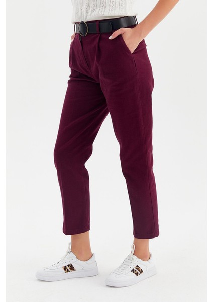 Beli Kemerli Gabardin Pantolon modelleri