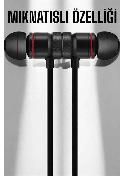 Bfs Kablolu Mıknatıslı Sport Kulaklık Bluetooth Bağlantılı modelleri