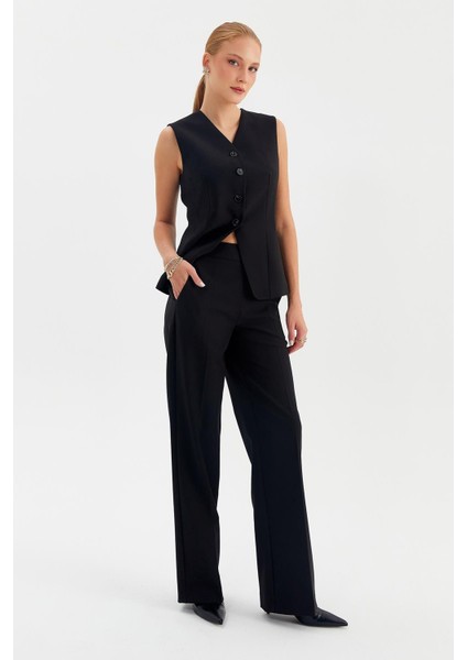 Pilesiz Cepli Palazzo Pantolon fiyatları