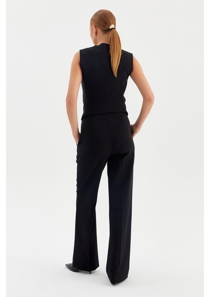 Pilesiz Cepli Palazzo Pantolon indirimleri