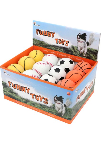 Drnds Eastland 24'lü Plastik Top Seti Çap 6,3 cm