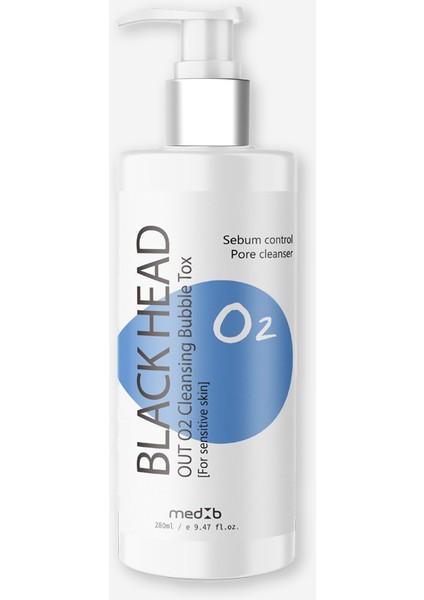 Med:b Black Head Out O2 Cleansing Bubble Tox