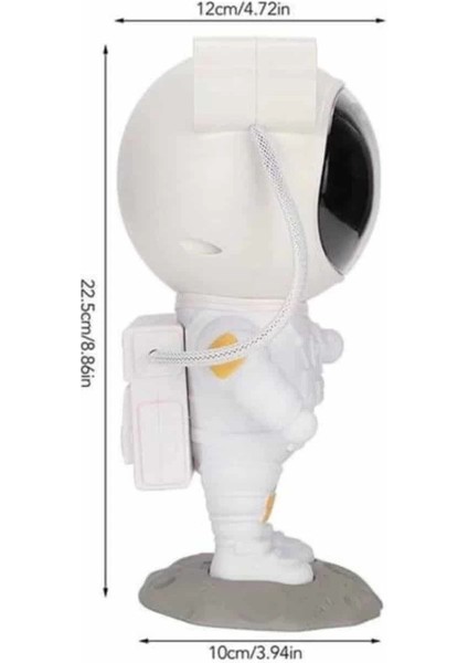Bfs Projeksiyon Astronot Lamba Speaker Sevimli Astronot Bluetooth Hoparlör fırsatları