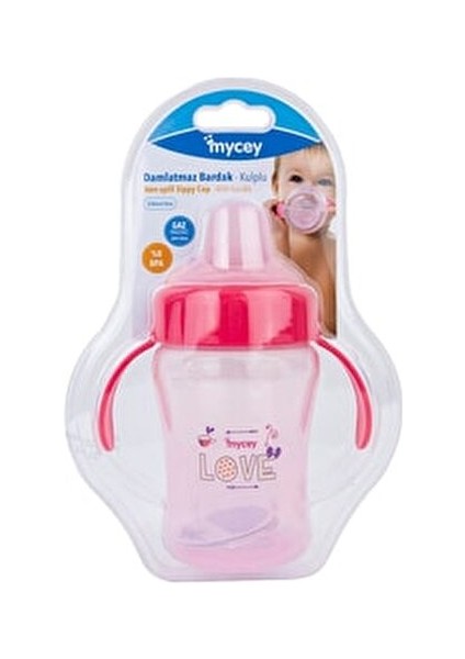 Damlatmaz Bardak Kulplu Love Yeni Doğanlar İçin Ergonomik Tasarım fiyatları