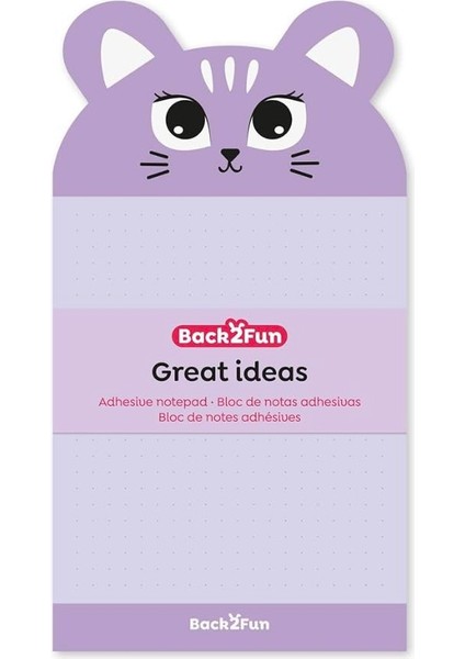 Miquelrius Notepad Mr Back 2 Fun Kedi