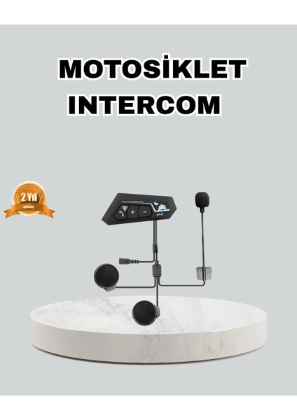 Bfs Motosiklet Kaskı Için Bluetooth Kulaklık – Kablosuz, Mikrofonlu, Gürültü Azaltmalı BT22