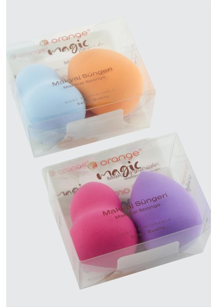 Drnds 2 Adet Yumurta Makyaj Süngeri-Renkli modelleri