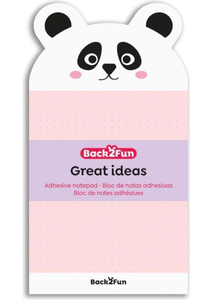 Miquelrius Notepad Mr Back 2 Fun Panda