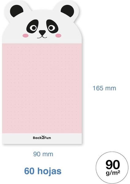 Miquelrius Notepad Mr Back 2 Fun Panda fiyatları