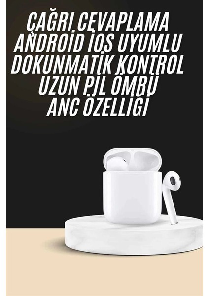 Bfs 2. Nesil Bluetooth Android ve Ios Uyumlu Kablosuz Kulaklık Çağrı Cevaplama