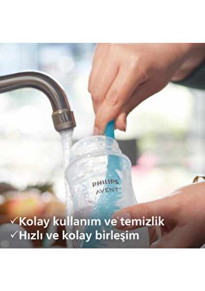 Natural Response Yenidoğan Hediye Seti 1 Adet Silikon Malzeme ile Anti-Kolik