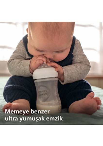 Natural Response Yenidoğan Hediye Seti 1 Adet Silikon Malzeme ile Anti-Kolik