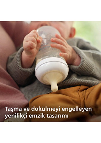 Natural Response Yenidoğan Hediye Seti 1 Adet Silikon Malzeme ile Anti-Kolik