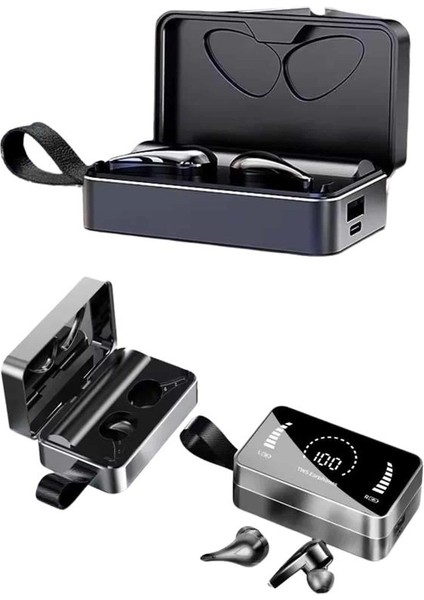 Bfs Tws Bluetooth Kulaklık Kablosuz Uzun Pil Ömrü Dijital Göstergeli Powerbank modelleri