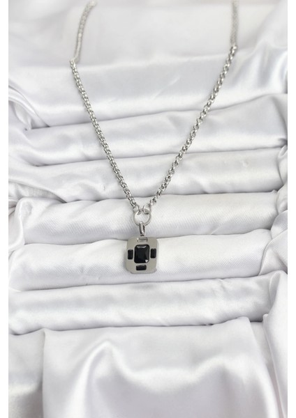 Bfs 316L Çelik Zincir Gümüş Renk Vintage Model Kadın Kolye fiyatları