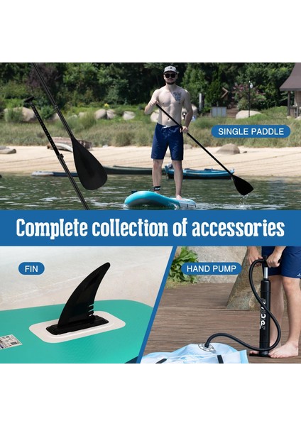 Island Expoler Şişme Sup Board/stand Up Paddle Board 335X85X15 cm Yeşil modelleri