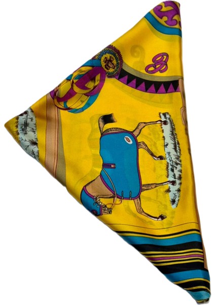 Desenli Saten Fular fiyatları